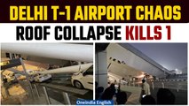 Airport Chaos: Massive T-1 Roof Collapse Crushes Cars Amid Delhi Rainstorm, Flights Suspended