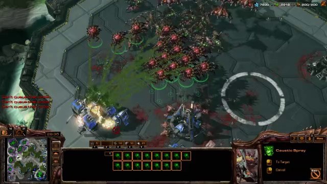 [StarCraft 2] No.0210 Intermediate ZERG player fights A.I., WON [Greater Spire Day]
