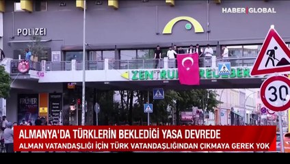 Almanya'da Türklerin beklediği yasa devrede