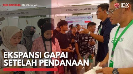 Ekspansi Gapai Setelah Pendanaan