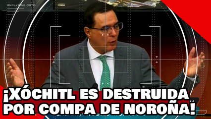 ¡VEAN! ¡’la Brutarga’ Xóchitl es puesta en su lugar por Compa de Noroña por pedir juicio vs  AMLO!
