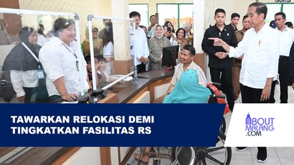 BAHAS RELOKASI, PRESIDEN JOKOWI TINJAU RSUD MAS AMSYAR KATINGAN