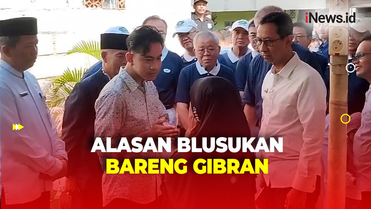 Alasan Pj Gubernur DKI Heru Blusukan Bareng Gibran