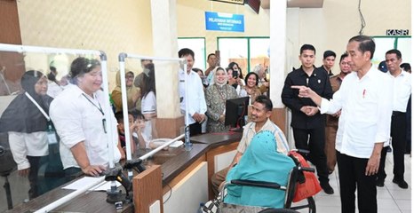 Tinjau RSUD Mas Amsyar Kasongan, Jokowi Sampaikan Pentingnya Peningkatan Fasilitas