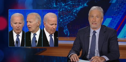 Jon Stewart jokes Joe Biden has ‘resting 25th Amendment face’ after debate performance