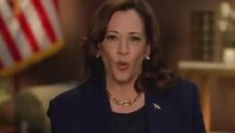 Donald Trump ‘lied over and over and over again’ in first debate, says Kamala Harris