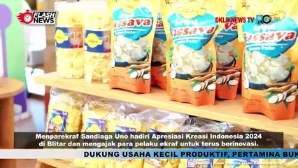 Hadiri Pameran AKI Blitar 2024, Menparekraf Ajak Pelaku Tingkatkan Inovasi