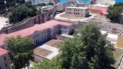 Tarihi Sinop Cezaevi turistlerin ilgi odağı oldu