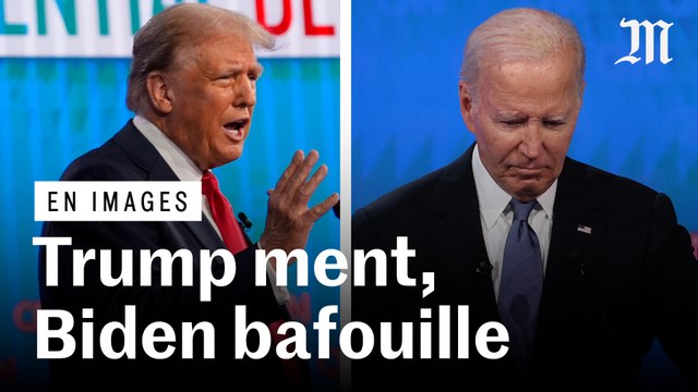 Etats-Unis : le résumé du débat entre Joe Biden et Donald Trump