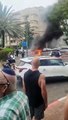 انفجار سيارة مفخخة شمال تل أبيب