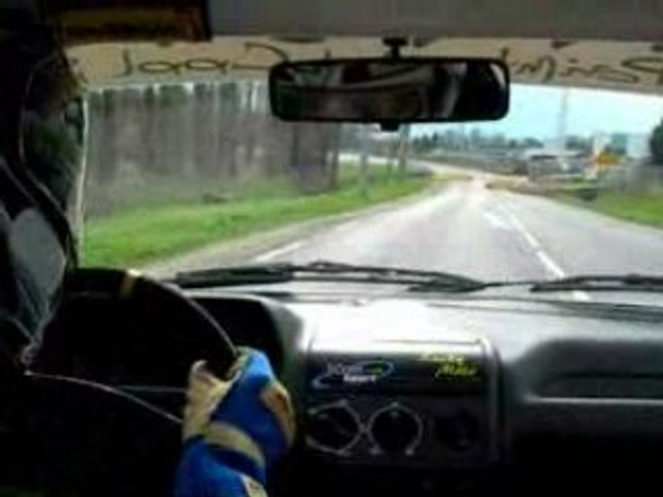 Slalom St Vallier 2008 / 205 rallye N1 Sébastien BOIGET