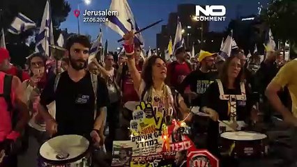 NO COMMENT: La policía carga contra los manifestantes que piden la dimisión de Netanyahu