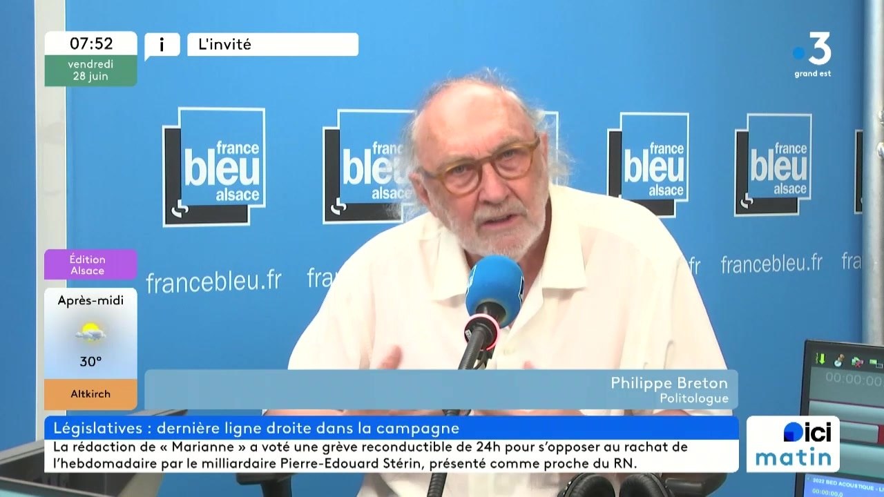 Philippe Breton, politologue, sur la participation aux élections législatives