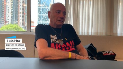 Luis Har, rehén rescatado de Hamás: "Al principio pensaba que Israel estaba tirando el edificio"