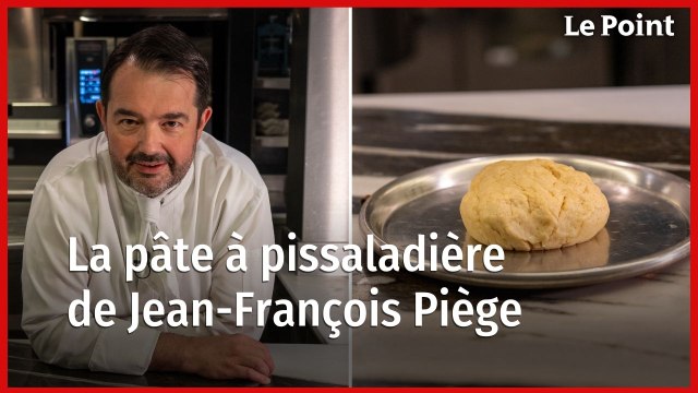 Les recettes de Jean-François Piège : la pâte à pissaladière