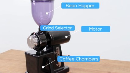 COFFEE GRINDER DENGAN PENGATUR TINGKAT KEHALUSAN - FERRATTI FERRO