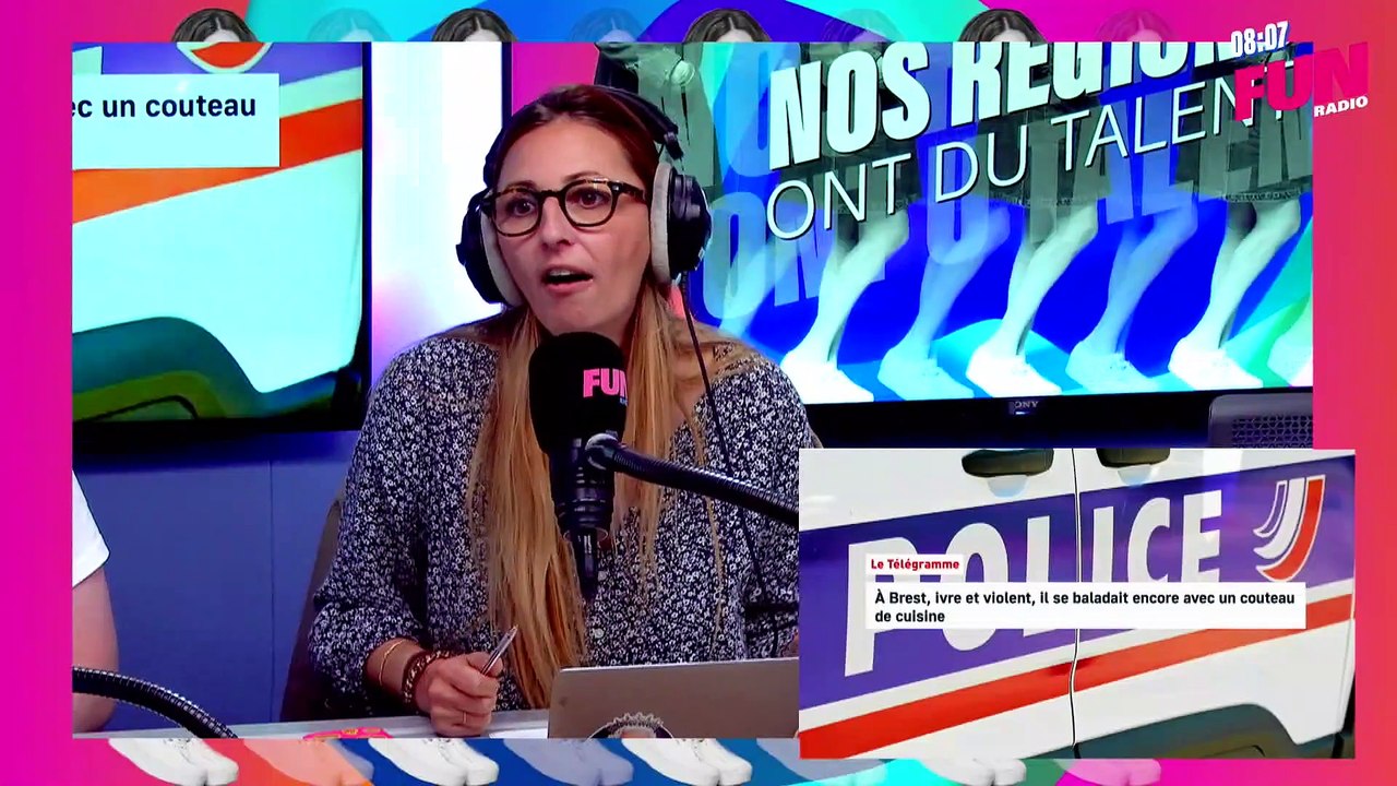 Nos régions ont du talent - À Brest, ivre et violent, il se baladait encore avec un couteau de cuisine