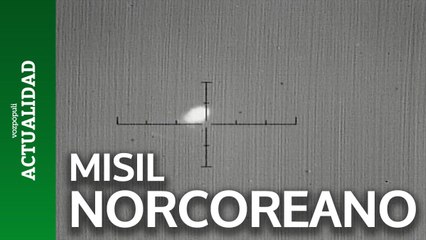 Seúl publica un vídeo que muestra la explosión del misil norcoreano lanzado el miércoles