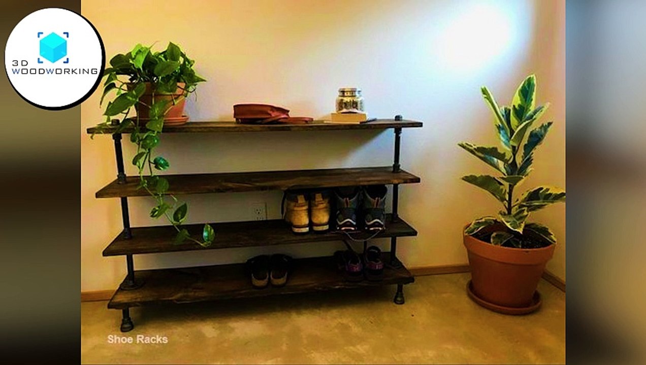 30 Woodworking Shoe Racks Ideas | 30 Woodworking Shoe Rack DIY Projects