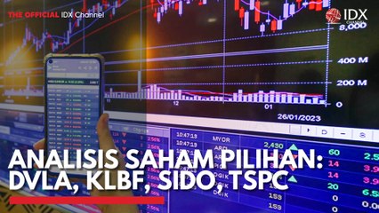 Analisis Saham Pilihan: DVLA, KLBF, SIDO, TSPC