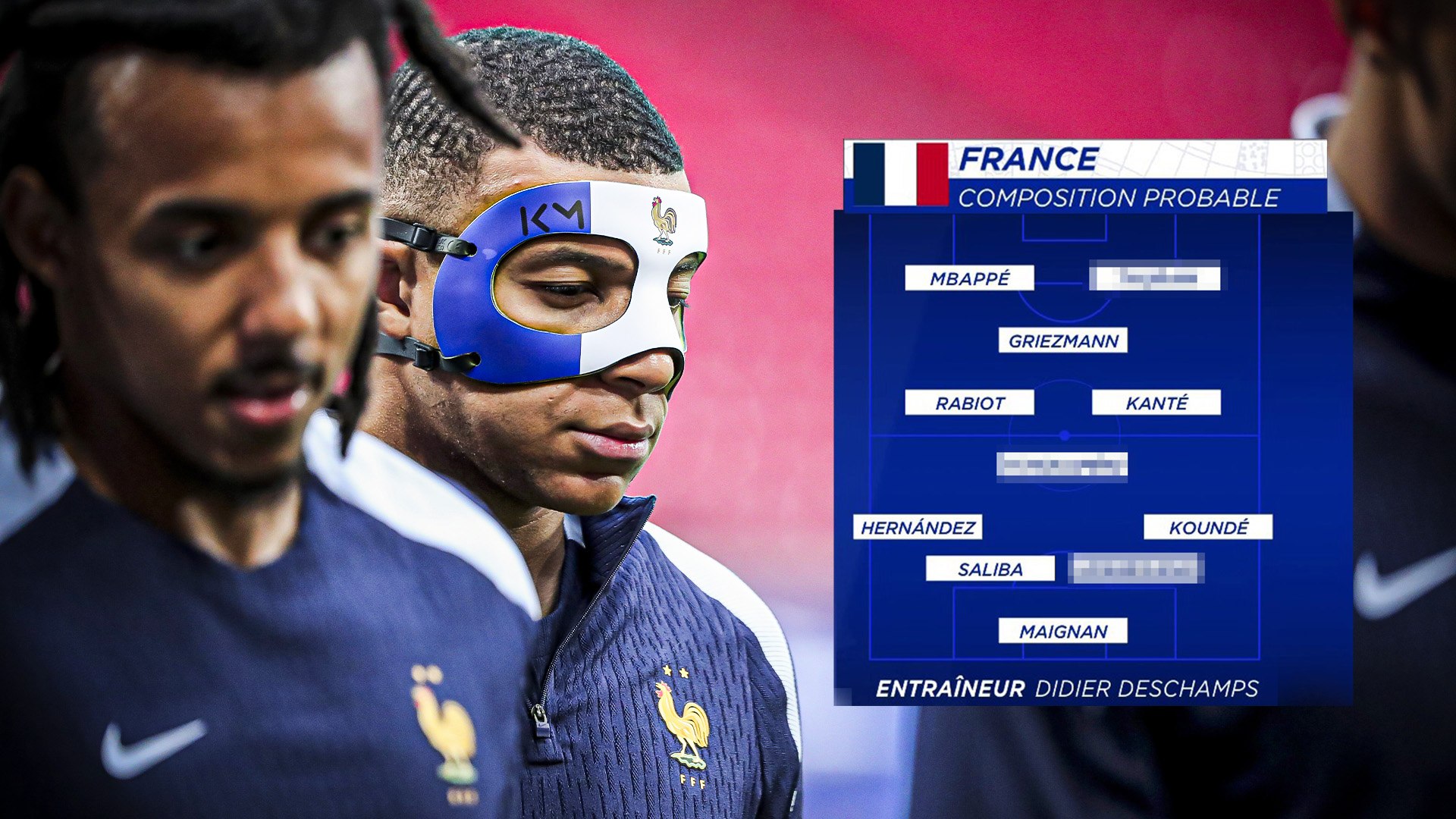 Euro 2024 : la composition probable de l'Equipe de France face à la ...