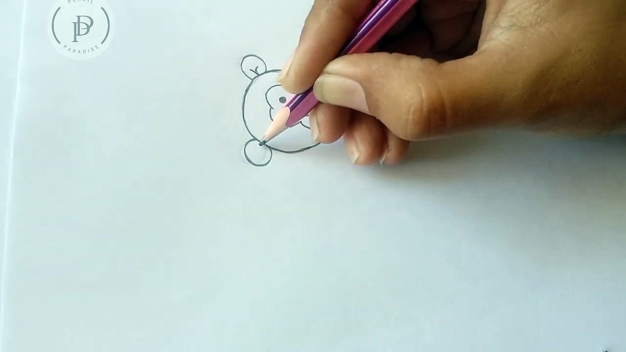 Learn How to Draw a Monkey Step-by-Step _ Easy Monkey Drawing Tutorial for Kids & Beginners #art