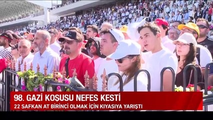 98. Gazi Koşusu nefes kesti