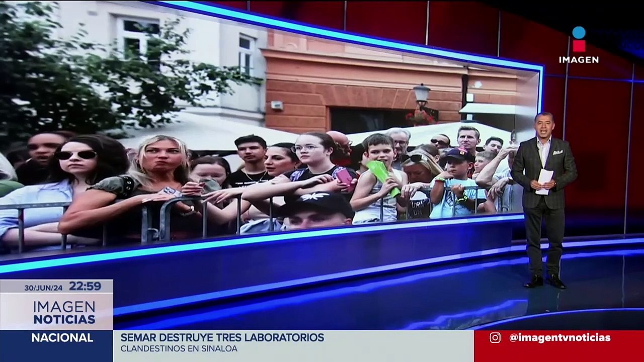 Acróbatas intentan batir récord mundial de salto en trampolín en Eslovenia