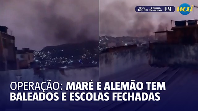 Operação na Maré e Alemão tem dois baleados e 36 escolas fechadas