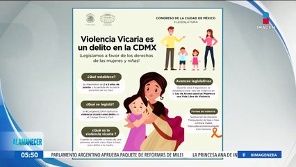 El Gobierno de la CDMX decreta la violencia vicaria como un delito