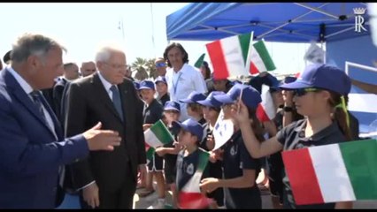 Mattarella a Ostia per "Mare di legalità"
