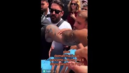 Geolier in Puglia per un Relax e in Concerto a Roma 🎶