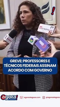 GREVE: PROFESSORES E TÉCNICOS FEDERAIS ASSINAM ACORDO COM GOVERNO