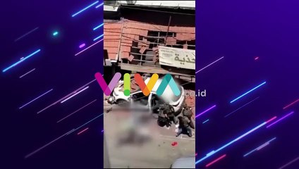 Pria Palestina Diikat di Kap Mobil Jip Militer Israel