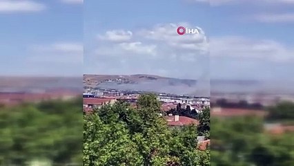 Evlere doğru ilerlemeye başladı! Silivri’de büyük yangın