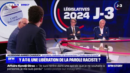 "J'ai hésit à venir, j'ai peur" : Azzeddine-Ahmed Chaouch (ex-"Quotidien") se confie sur la libération de la parole raciste depuis les élections européennes