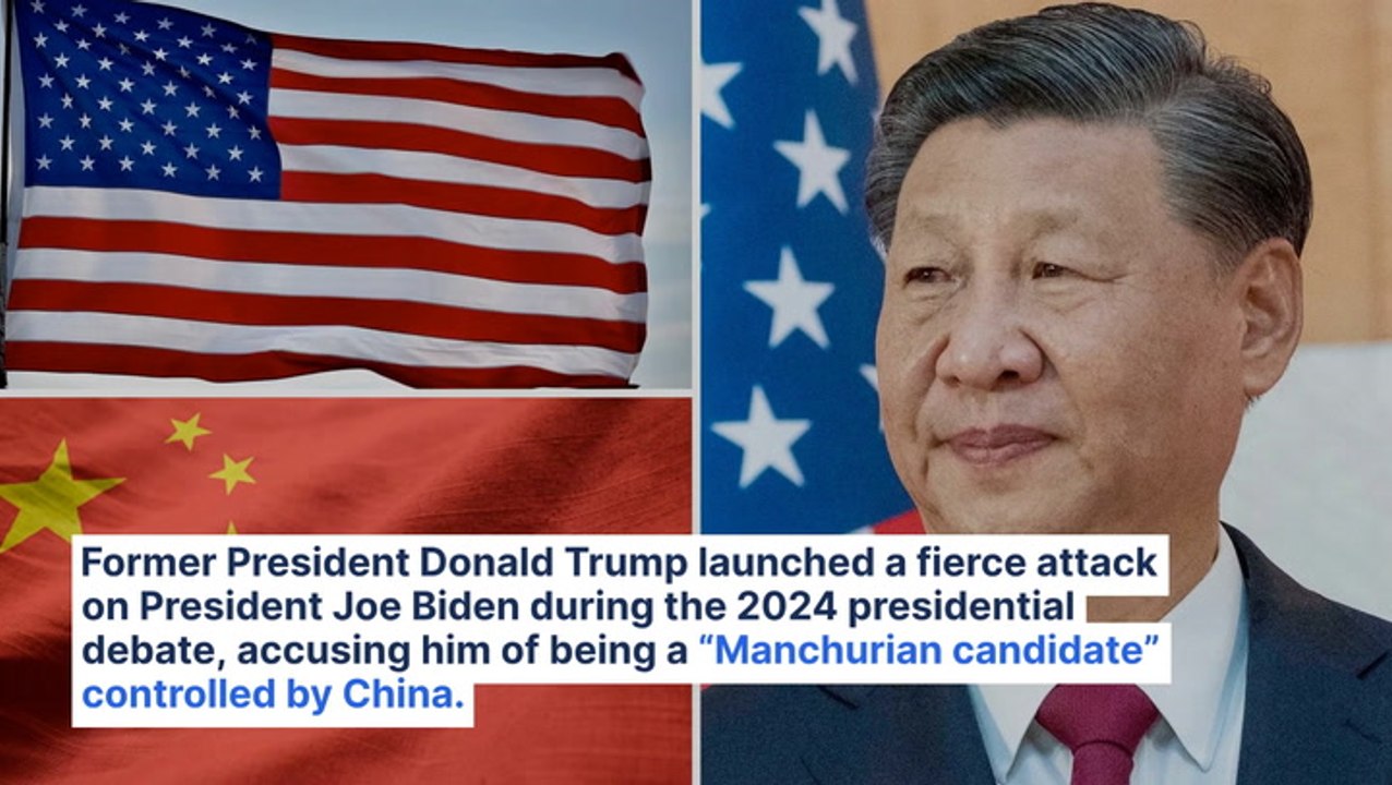 "China Is Going To Own Us" — Trump Attacks Biden Over Tariffs, Calls Him The 'Manchurian Candidate'