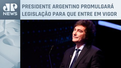 Congresso argentino aprova pacote de reformas de Milei