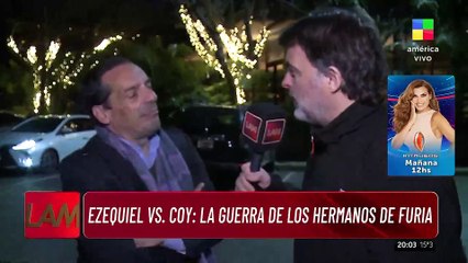 "Quieren que se corra": Ezequiel, el hermano de Furia, cuestionó el rol de Coy sobre su hermana