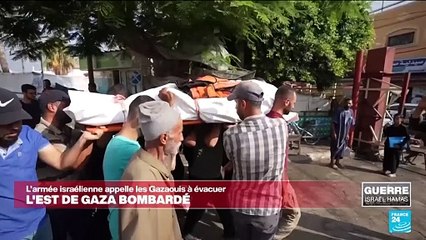 Gaza : alors que les frappes se poursuivent, le déploiement des secouristes palestiniens est périlleux
