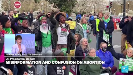 US presidential debate: Misinformation and confusion on abortion