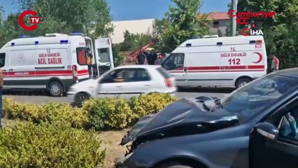 Sakarya’da duble yolda zincirleme kaza 4 yaralı
