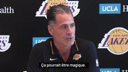 Lakers -  Pelinka : ''LeBron et Bronny, ça pourrait être magique'' (SHORT)