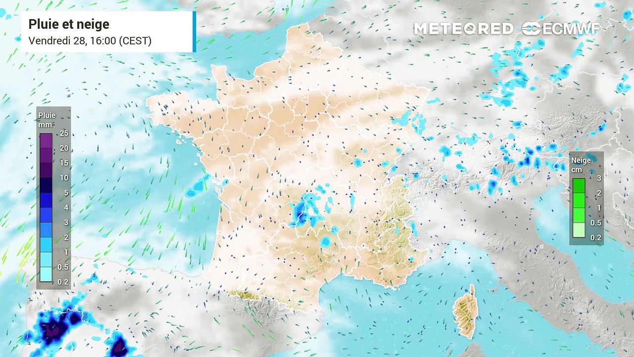 Orages en France