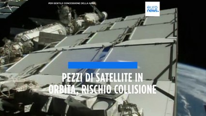 Spazio, pezzi di un satellite russo nell'orbita: rischio per la Stazione spaziale internazionale