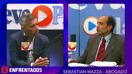 Sebastián Mazza en Enfrentados
