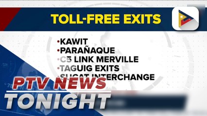 No toll in CAVITEX from July 1 to 30