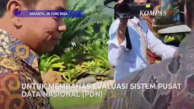 Jokowi Panggil Menkominfo dan Kepala BSSN ke Istana, Bahas Hal Ini