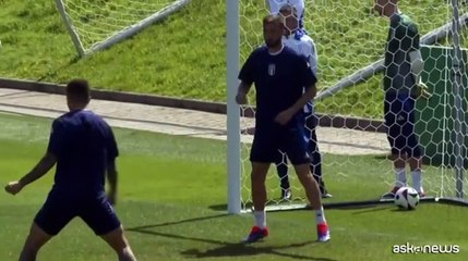 Euro 2024, gli azzurri si allenano per il match con la Svizzera
