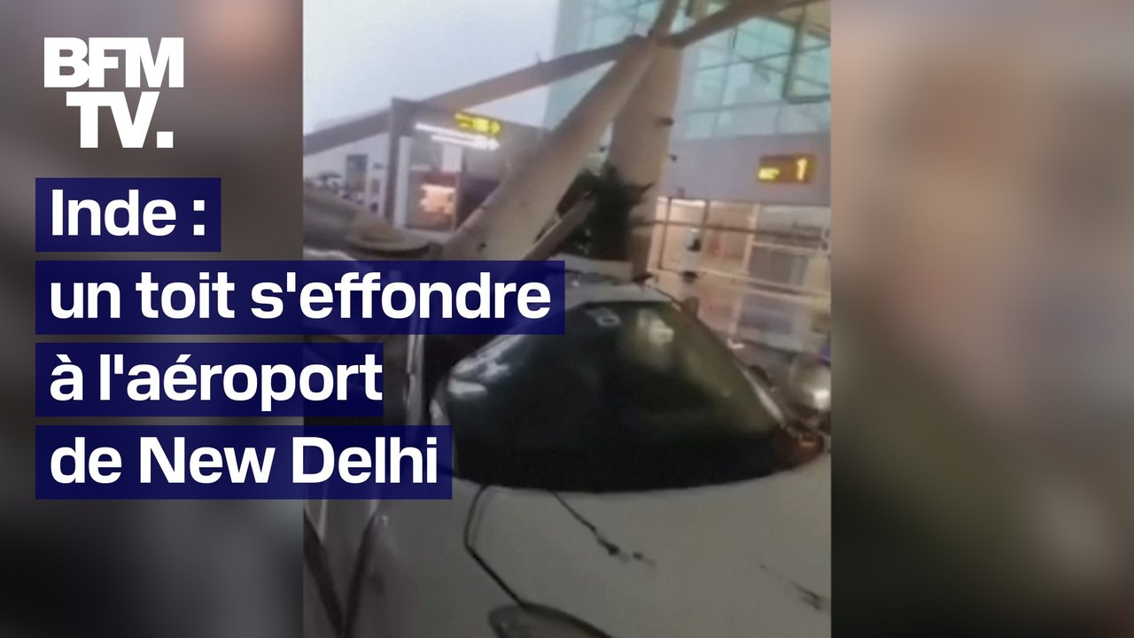 Inde: un mort et 8 blessés après l'effondrement d'un toit à l'aéroport de New Delhi